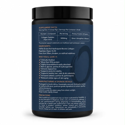 Grass-Fed Collagen Peptides | Type I & III Collagen | 300g